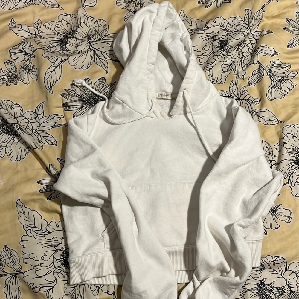 brandy cropped hoodie